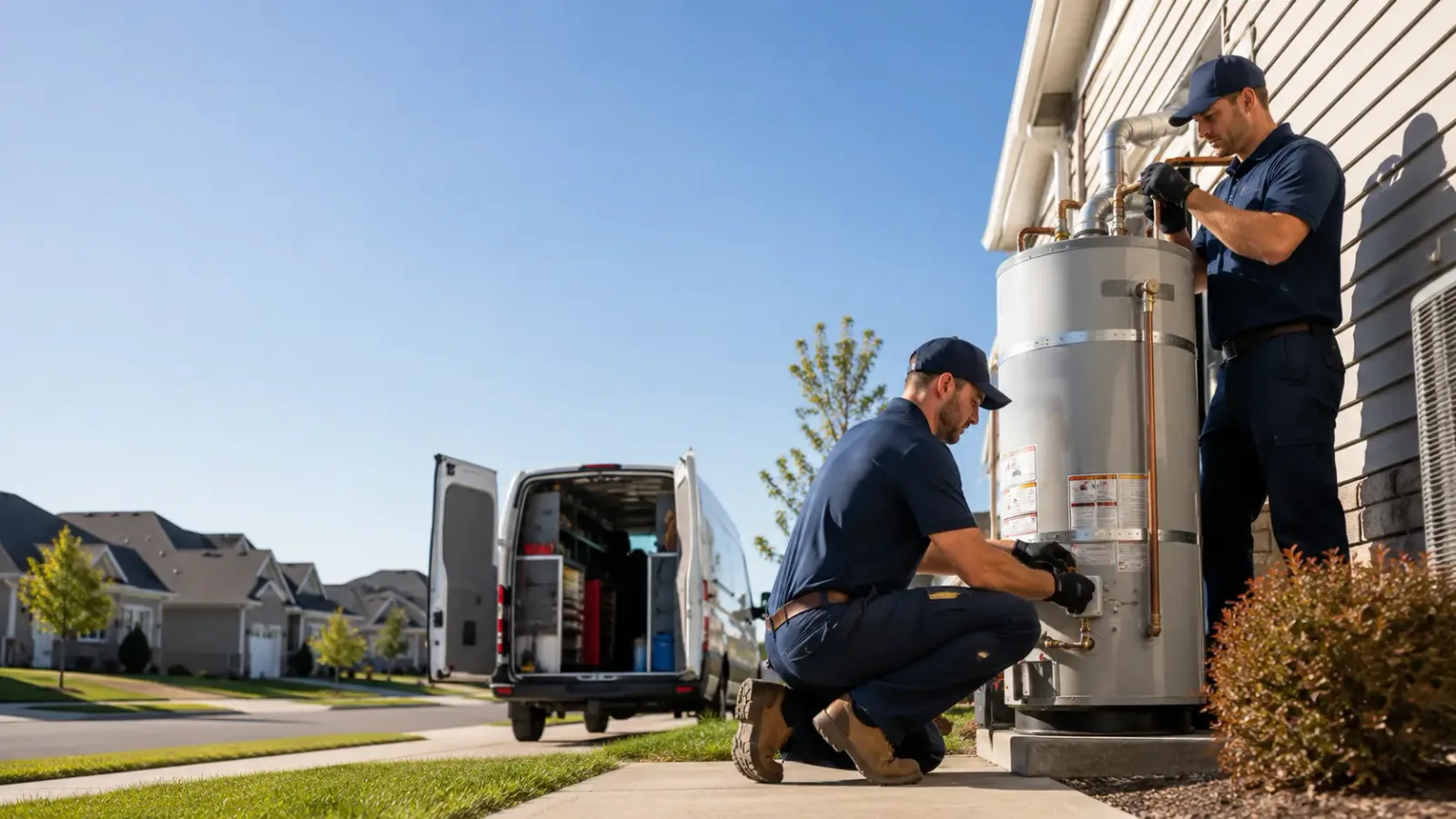 Water Heater Installation in Lee, ME